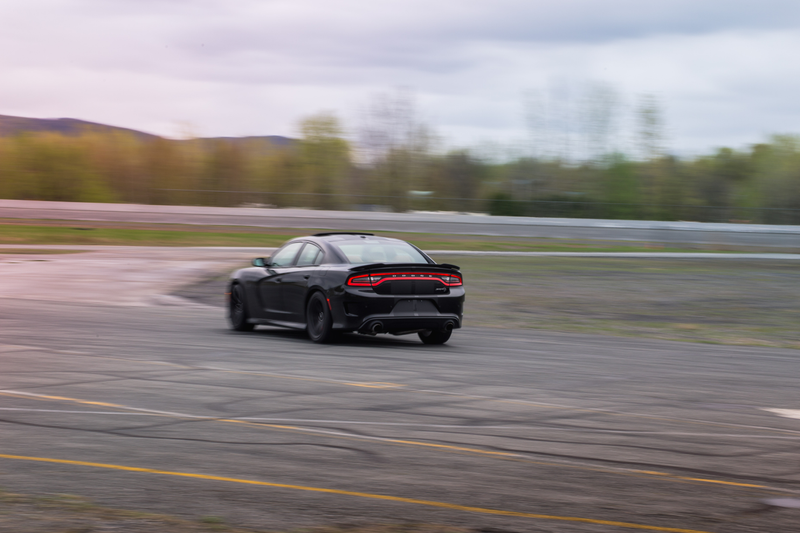 Illustration for article titled How I Survived A Dodge Charger Hellcat On A Wet Track